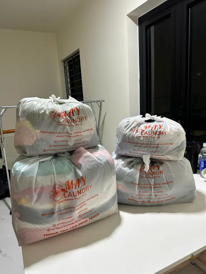May Laundry pickup and delivery in Hoi An