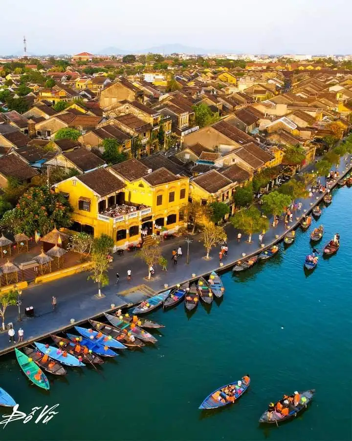 Hoi An aerial view